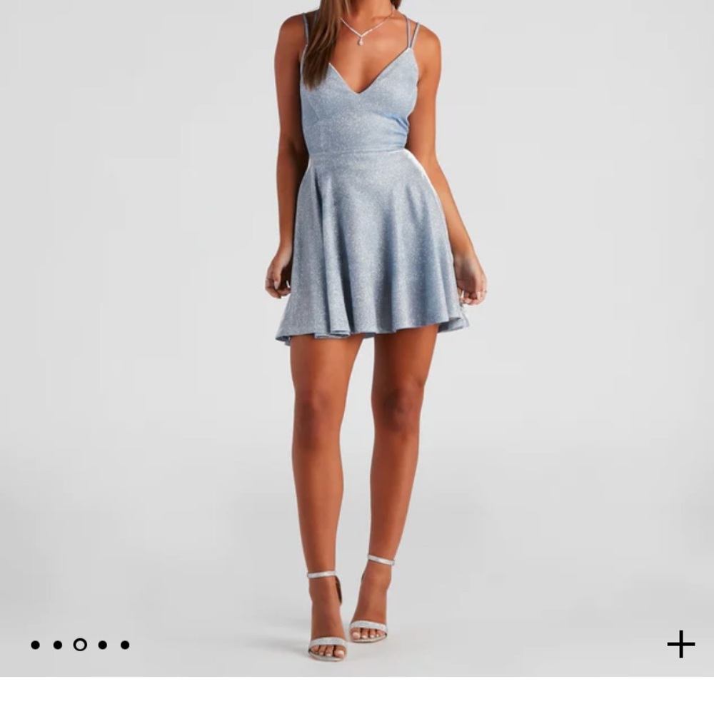Homecoming/Junior Prom Glitter Dress